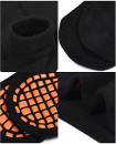 Black Trampoline 3Y- Adult Combed Cotton Socks Non Slip Toddlers, Kids, Adult, Anti Skid Socks